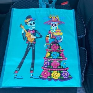 Colorful Dia de Los Muertos Tote Bag